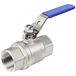 TRU COMPONENTS TC-2PC-DN32-316 TC-12770360 Vanne à boisseau sphérique standard Filetage (intérieur) : G1 1/4 64 bar (max) 1 pièce