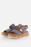 Gabor Comfort Sandaal 'Sandalette Damen 62.744 26 Echtleder in blau' lavendel