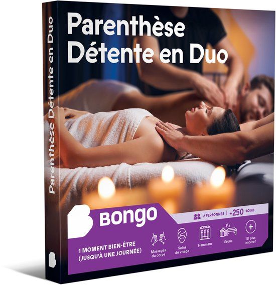 Bongo Cadeaubox Parenthèse Détente en Duo FR