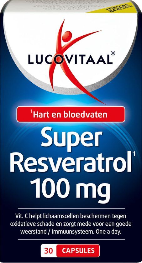 Lucovitaal Super Resveratrol 100 mg - 30 capsules