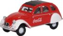 Hornby Oxford Citroen 2CV Coca Cola - Schaal 1:76 - Speelgoedvoertuig