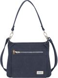 Travelon Heritage Anti-diefstal Hobo Bag – Crossbody/Hobo Tas met RFID & Slashbestendige band – Indigo