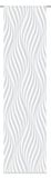 Home Fashion Schuifgordijn decoratiestof digitale print Wave, stof, grijs, 245 x 60 cm