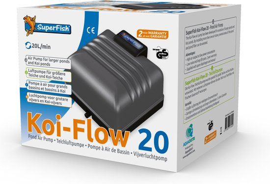 SuperFish Koi-Flow 20 Prof. Beluchtingsset