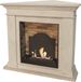 Xaralyn Bio-ethanol haard - Kos-Corner BME - wit natuursteen - 3 KW verwarming