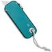 The James Brand The Palmer, Emerald Aluminum, White Lanyard KN121249-00 utility knife