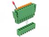 Delock Terminal block set for PCB 8 pin 3.81 mm pitch vertical