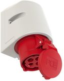 GP CEE 4P/16A/400V opbouw wcd rood - 6313154