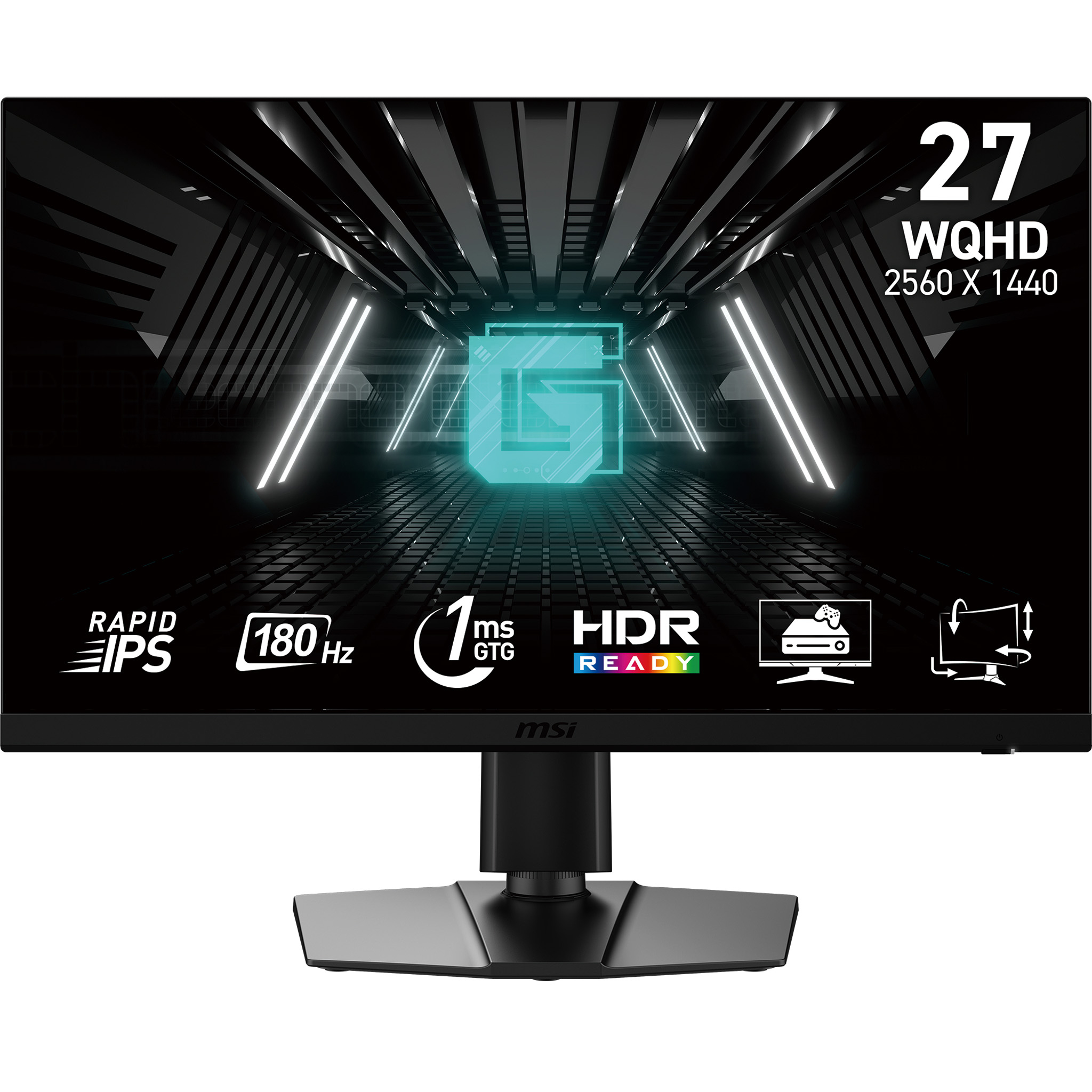 MSI G272QPF E2 27" QHD 180Hz Gaming Monitor - Rapid IPS