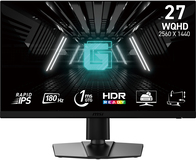 MSI G272QPF E2 27" QHD 180Hz Gaming Monitor - Rapid IPS