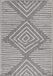 Tapis d'extérieur, résistant aux intempéries, rectangulaire, 200x290 cm, gris, adapté au camping, au jardin ou à l'intérieur, avec un design rayé