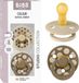 BIBS Colour Fopspeen - 6-18 mnd - 2-pack - Rond - Vanilla/Dark Oak