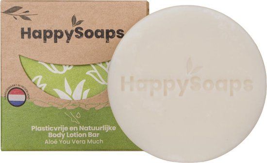 HappySoaps Body Lotion Bar - Aloë You Vera Much - 65gr