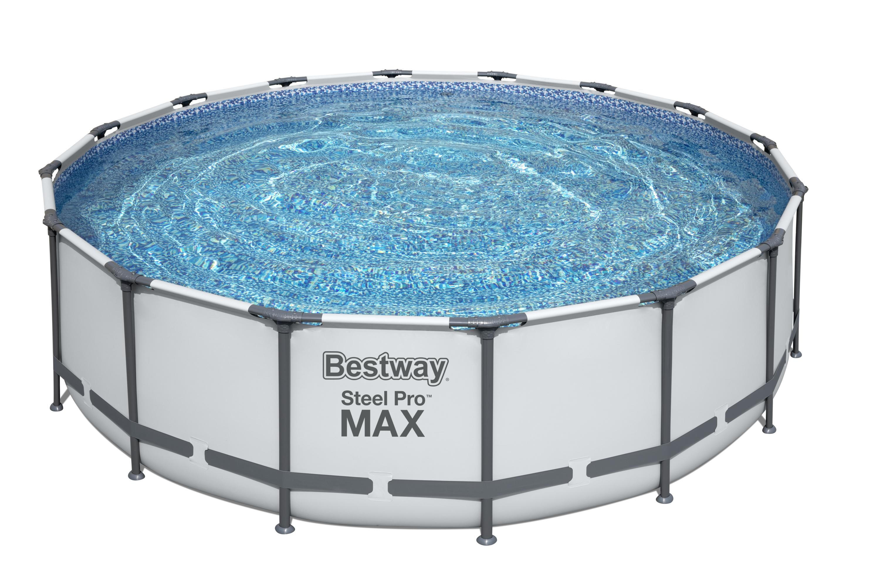 Bestway Steel Pro MAX 16' x 48\"/4.88m x 1.22m Pool Set - 5612Z