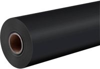 Loklik Matloze permanent klevende Vinyl Mattschwarz 33 x 305 cm Folie Mat zwart