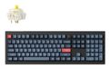 Keychron V6 Max Universel Sans fil RF + Bluetooth Mécanique Clavier Noir, Gris