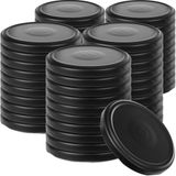 KADAX Potdeksels Fi82 Zwart 50 stuks