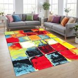 TapisTrend Designer tapijt Multicolor 80x150 cm