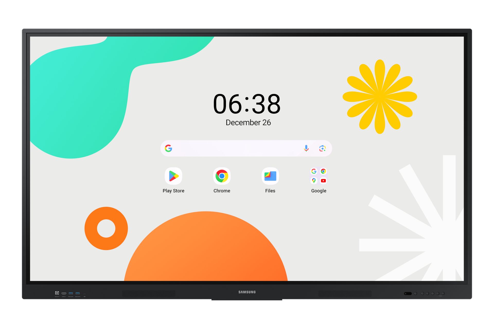 Samsung WA86F interactief whiteboard 86" 4K Ultra HD Touchscreen Zwart