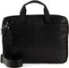 SADDLER Sac d'affaires Sac bandoulière James Sac pour ordinateur Black Zwart