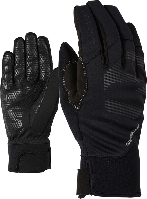 Ziener Ziener Ilko GTX INF Multisporthandschoenen, zwart 2022 10 Softshell Handschoenen