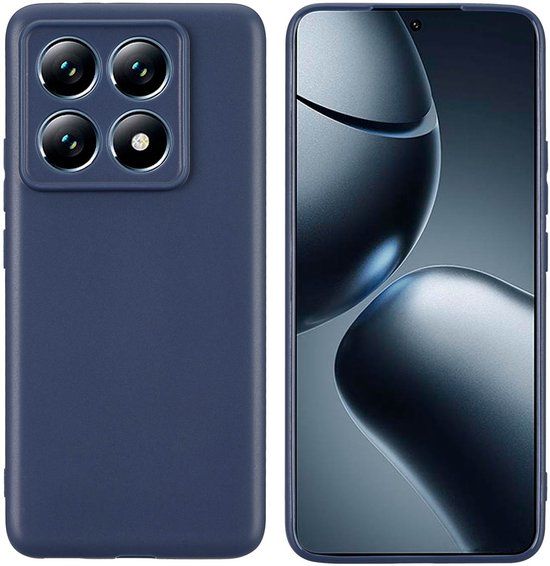 imoshion Color Backcover - Geschikt voor Xiaomi 14T Pro - Donkerblauw