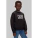 Calvin Klein sweater met borduursels - zwart