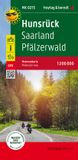 Hunsrück, KOMPASS Karten Hunsrück - Saarland - Pfalzerwald, MotorCycle map 1:200 000