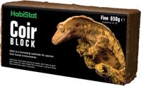 Aquadistri HabiStat Coir Block kokosvezel terrarium substraat 650 g voor vochtige terraria