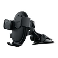 Baseus UltraControl Raam / Dashboard Telefoonhouder met Zuignap Zwart