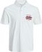 JACK&JONES JJELOGO POLO SS 2 COL SS24 Homme Polo S Coton Cloud Dancer