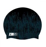 Z3R0D Bonnet de bain Noir Silicone Unisexe Natation Taille unique