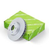 Valeo 1x Gecoate Remschijf 673061, Vooras Rechts | Geventileerde Remschijf, Valeo-kwaliteit, Getest voor Optimale Duurzaamheid en Prestaties