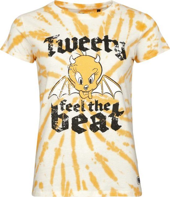 Looney Tunes Tweety - Feel the Beat Dames T-shirt - meerkleurig - M