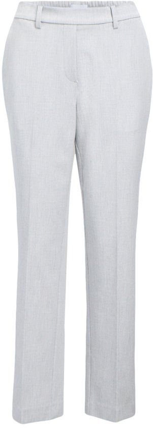 Object Objlisa Mw Straight Pant Noos 23047613 Light Grey Melange Dames W42 X L32