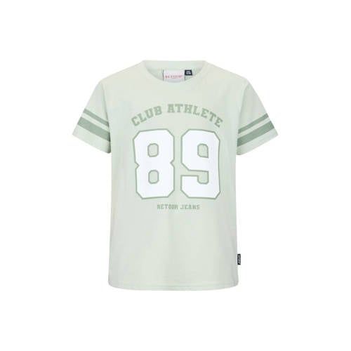 Retour Jeans T-shirt mintgroen