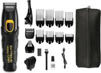 WAHL Barttrimmer Extreme Grip Advanced, oplaadbaar, 240 minuten gebruiksduur, trimmer 3-25 mm, zwart