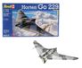 Revell 04312 Horten Go-229 1:72 Schaal Ongebouwd/Ongelakt Plastic Model Kit, Zwart