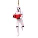 Kurt S. Adler Stormtrooper Christmas Ball 13cm Plastic White 1 Piece