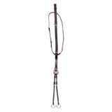 Imperial Riding Martingal IRH Core Loopmartingaal van leer met verstelbare vork, bruin, full