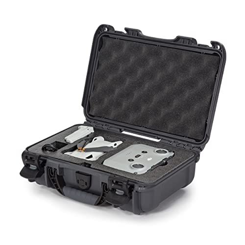 Nanuk 909 waterdichte harde hoes met schuiminzet voor DJI Mini 3 Pro - Grafiet
