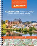 Michelin Atlas Allemagne, Benelux, Autriche, Suisse, Tchéquie (A4-Spirale)