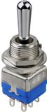 APEM 12149A 12000 Serie Tuimelschakelaar Chroom