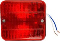 Berger & Schröter Mistlamp Open kabeleinden Mistachterlicht Achter 12 V Rood