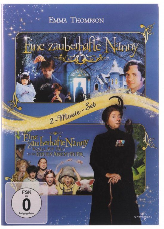 Plaion Eine zauberhafte Nanny / Eine zauberhafte Nanny - Knall auf Fall in...: 2 Movie Set DVD
