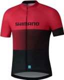 Shimano Team Jersey Met Korte Mouwen Rood XL Man