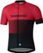 Shimano Team Jersey Met Korte Mouwen Rood XL Man