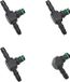 OEM Bol Gasolie Terugslagslangconnector - Voor Common Rail Serie Diesel Injector - 4 Stuks