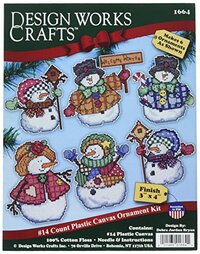 Design Works Crafts Welcome Winter Cross Stitch Kit, Multicolor