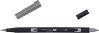 Tombow Brush pen - ABT N55 - Dual Brushpen - Cool gray 7 - Grijs